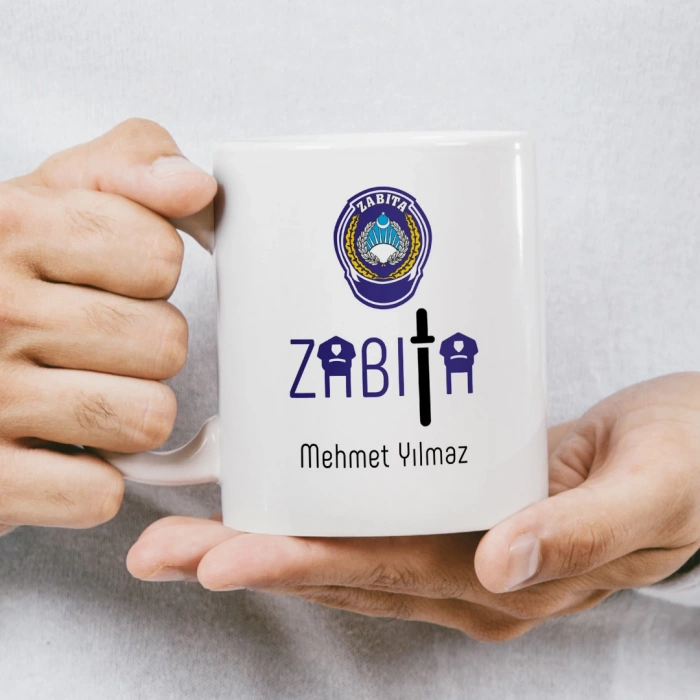 Zabıta İsme Özel Kupa