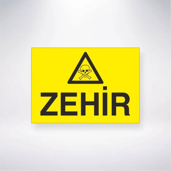 Zehir Sticker 20X28 Cm