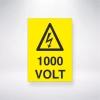 1000 Volt Sticker 20X28 Cm