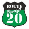 20 Denizli Sticker 10x10 cmRenkli Sticker