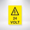 24 Volt Sticker 20X28 Cm
