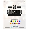 28 Giresunlu Araba Sticker 17x17 Cm Siyah