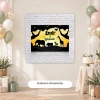 Safari Gün Batımı Temalı Doğum Günü Afişi 70X100 cm