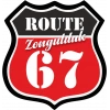 67 Zonguldak Sticker 10x10 cmRenkli Sticker