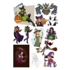 Cadı Sticker Set-2 17 Parça Telefon, Tablet, Defter, Laptop Sticker