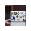 Agresif Hayvanlar Sticker Set-3 10 Parça Telefon, Tablet, Defter, Laptop Sticker