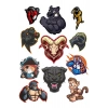 Agresif Hayvanlar Sticker Set-1 11 Parça Telefon, Tablet, Defter, Laptop Sticker