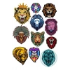 Aslan Sticker Set-2 11 Parça Telefon, Tablet, Defter, Laptop Sticker
