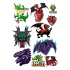 Ejderha Dragon Sticker Set-2 10 Parça Telefon, Tablet, Defter, Laptop Sticker