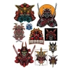 Samurai Assasian Sticker Set 9 Parça Telefon, Tablet, Defter, Laptop Sticker