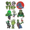 Zombi Sticker Set-4 15 Parça Telefon, Tablet, Defter, Laptop Sticker