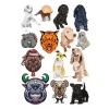 Köpek Sticker Set-3 13 Parça Telefon, Tablet, Defter, Laptop Sticker