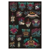 Tatto Temalı Sticker Set 10 Parça Telefon, Tablet, Defter, Laptop Sticker