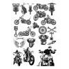 Motor Sticker Set-1 20 Parça Telefon, Tablet, Defter, Laptop Sticker