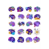 Bilim Sticker Set 2 20 Parça Telefon, Tablet, Defter, Laptop Sticker