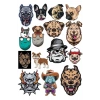 Köpek Sticker -8 13 Parça Telefon, Tablet, Defter, Laptop Sticker