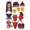 Devil Şeytan Sticker Set 13 Parça Telefon, Tablet, Defter, Laptop Sticker