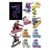 Skateboard Kaykaycı Sticker Set 12 Parça Telefon, Tablet, Defter, Laptop Sticker