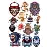 Maymun Sticker Set-3 13 Parça Telefon, Tablet, Defter, Laptop Sticker