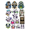 Panda Sticker Set-9 16 Parça Telefon, Tablet, Defter, Laptop Sticker