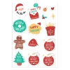 Noel Baba ve Noel Sticker Set