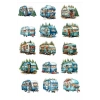 Karavan Sticker Set