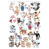 İnek ve Çiftlik Hayatı Sticker Set 2