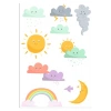 Sevimli Hava Olayları Sticker Set