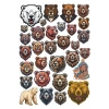 Kızgın Ayı Sticker Set 1