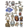 Mumya Mısır Sticker Set 1
