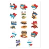 Süper Kahraman Hayvanlar Sticker Set