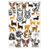 Sevimli Köpek Sticker Set 3