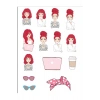 Kızıl Kadın Sticker Set