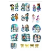 Kış Temalı Sticker Set