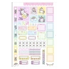 Sevimli Unicornlu Planlayıcı Sticker Set 2