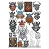Viking İskandinav Sticker Set 3