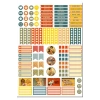 Vintage Planlayıcı Sticker Set