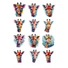 Renkli Zürafa Sticker Set