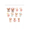 Tatlı Sevimli Ayıcıklar Sticker Set