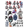 Şövalye Knight Sticker Set 1