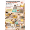 Sevimli Kedi & Pati Desenli 7x7 cm Bardak Altlığı – 9’lu Set Dekoratif Kare Tasarım