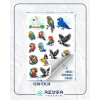 Papağan Sticker Set