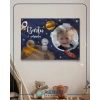 Uzay Temalı Doğum Günü Afişi Resimli 70x100 Cm