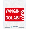 Yangın Dolabı Sticker 20X28 Cm