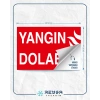 Yangın Dolabı Sticker 20X28 Cm
