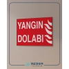 Yangın Dolabı Sticker 20X28 Cm