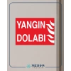 Yangın Dolabı Sticker 20X28 Cm