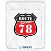 78 Karabük Sticker 10x10 cmRenkli Sticker