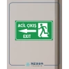 Acil Çıkış Sticker 20X28 Cm