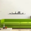 Ağaçlar Silüet Sticker 120x20 Cm